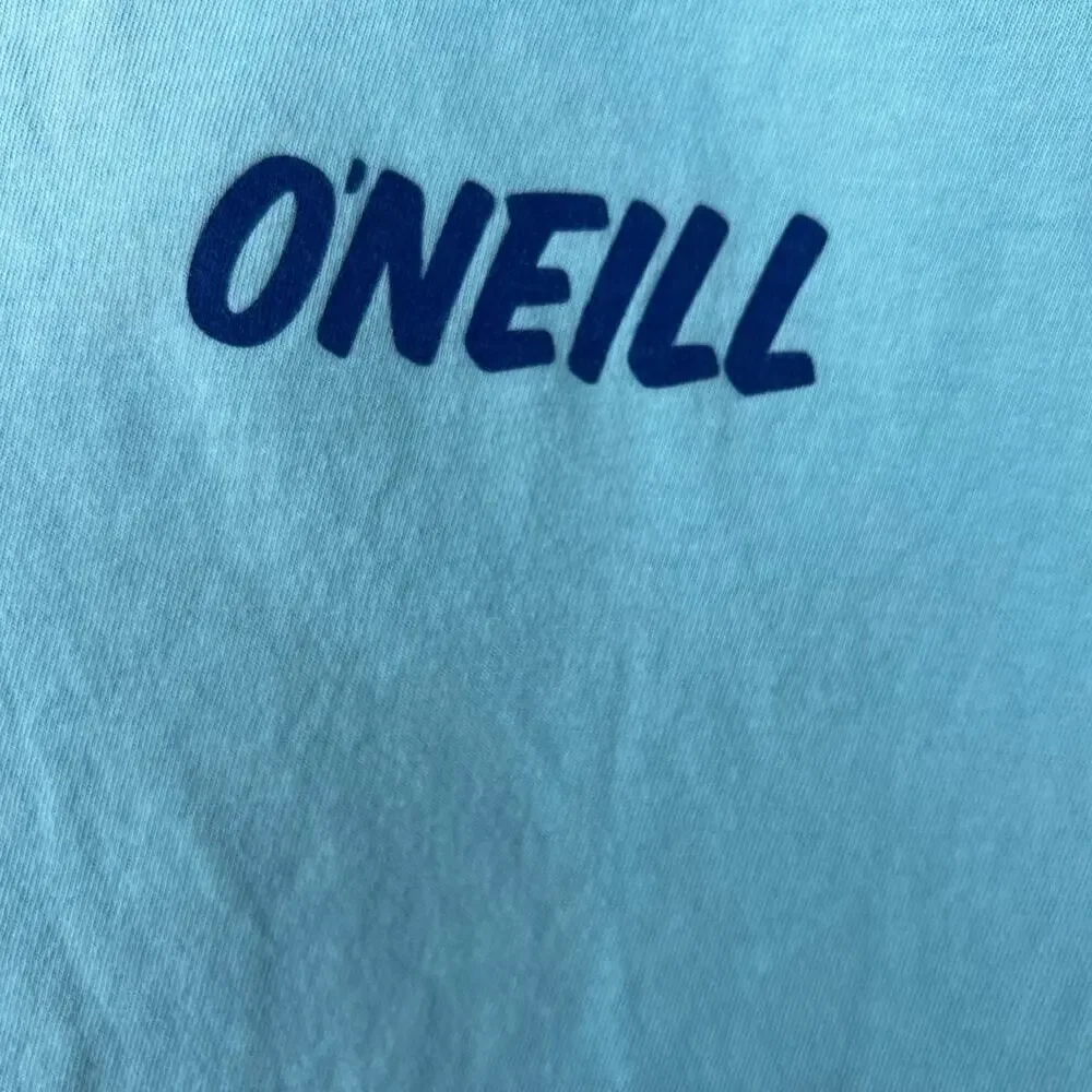 O’NEILL, men's size XXL, Standard Fit, Teal Short Sleeve T-shirt